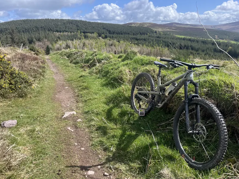 mountain biking in the Ballyhoura mountains