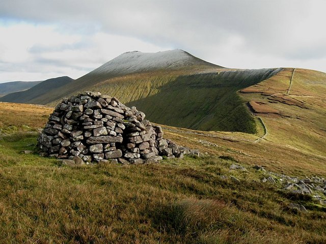 A pile of stones on the Galtee Mountains in Tipperary